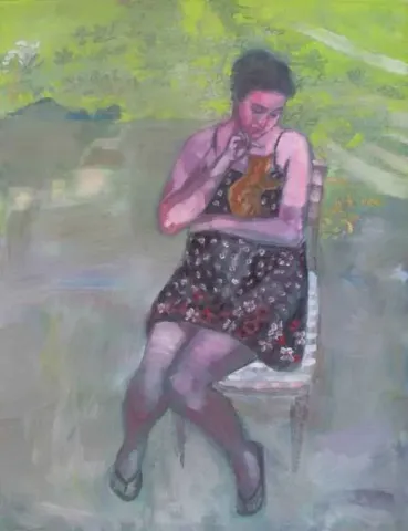SELAHATTİN AYDIN — “isimsiz”, 2009 "isimsiz" eseri SELAHATTİN AYDIN tarafından 2009 yılında 85x65 cm ölçülerinde Tuval üzeri yağlı boya tekniği ile yapılmıştır.
