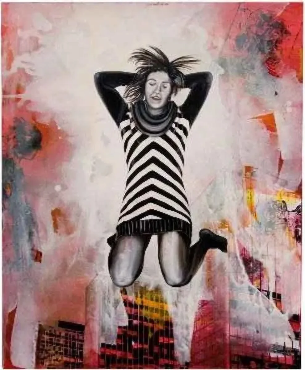 "Sıçrama II" eseri SEYDİ MURAT KOÇ tarafından 2008 yılında 125x60 cm ölçülerinde Tuval üzeri akrilik ve yağlı boya tekniği ile yapılmıştır.