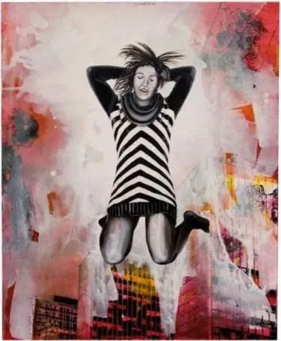 SEYDİ MURAT KOÇ — “Sıçrama II”, 2008 "Sıçrama II" eseri SEYDİ MURAT KOÇ tarafından 2008 yılında 125x60 cm ölçülerinde Tuval üzeri akrilik ve yağlı boya tekniği ile yapılmıştır.