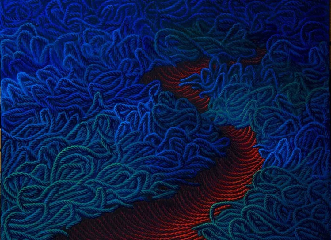 yakınlaştır "Mavi Üzerine Notlar-III" eseri AHMET YEŞİL tarafından 2008 yılında 90x120 cm ölçülerinde Tuval üzeri yağlı boya tekniği ile yapılmıştır.