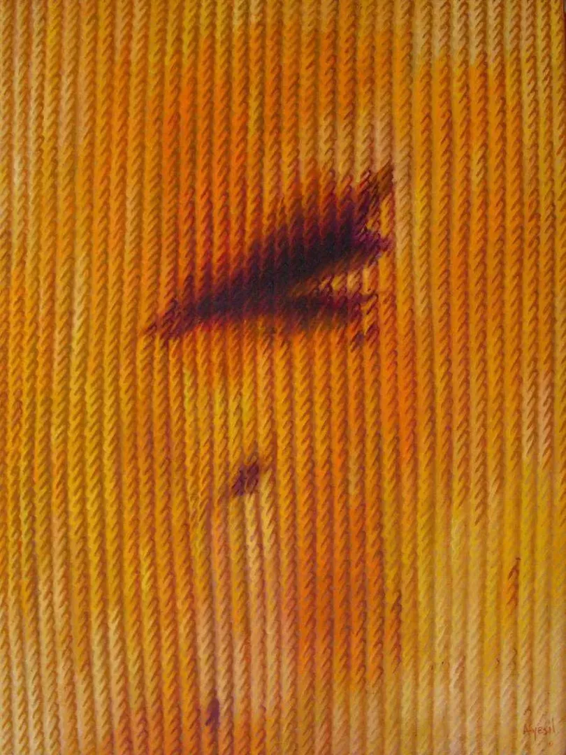 yakınlaştır "Görsel Dokunuşlar-XXI" eseri AHMET YEŞİL tarafından 2010 yılında 60x70 cm ölçülerinde Tuval üzeri yağlı boya tekniği ile yapılmıştır.