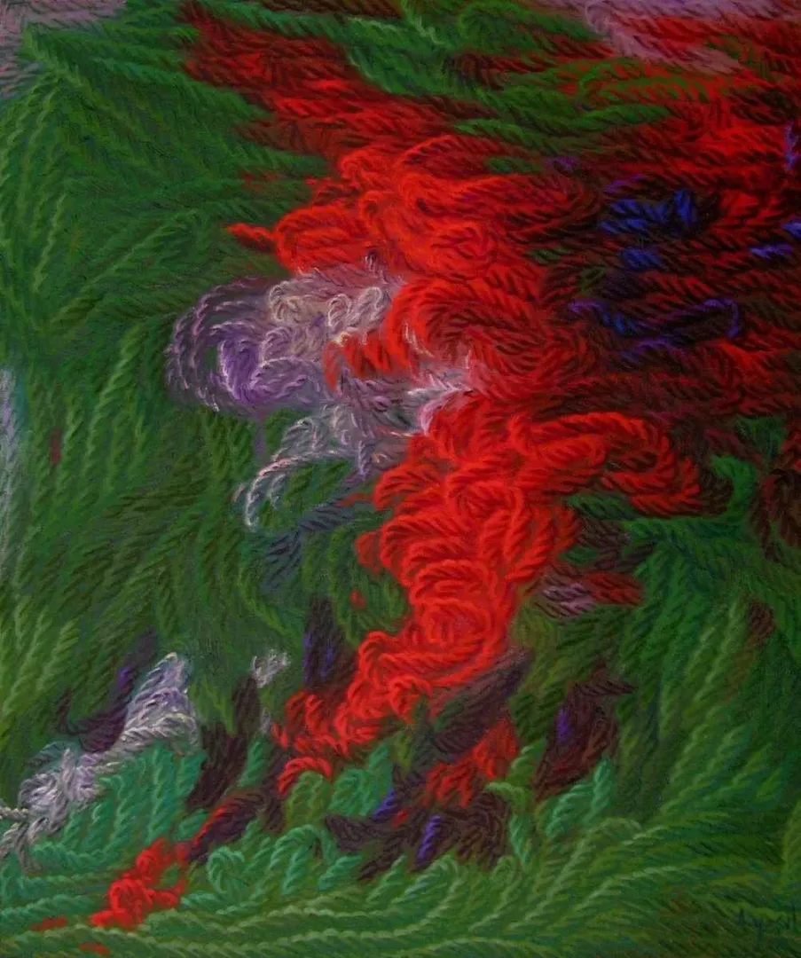 yakınlaştır "Görsel Dokunuşlar-XXVI" eseri AHMET YEŞİL tarafından 2010 yılında 60x50 cm ölçülerinde Tuval üzeri yağlı boya tekniği ile yapılmıştır.