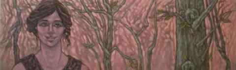 "Doğada" eseri CELALETTİN TANDOĞDU tarafından 2010 yılında 31x100 cm ölçülerinde Tuval üzeri yağlı boya tekniği ile yapılmıştır.