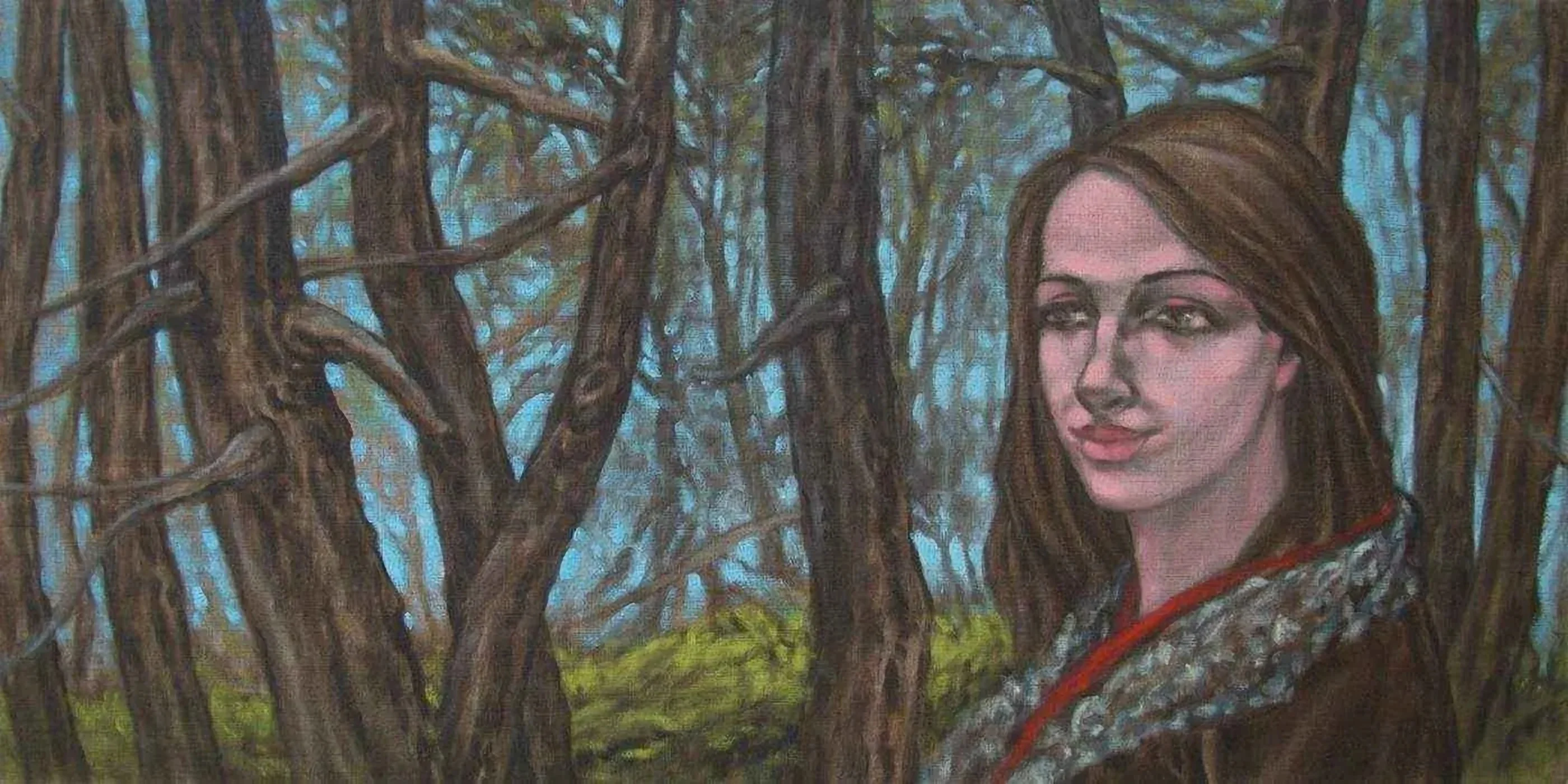 "Doğada" eseri CELALETTİN TANDOĞDU tarafından 2010 yılında 40x80 cm ölçülerinde Tuval üzeri yağlı boya tekniği ile yapılmıştır.