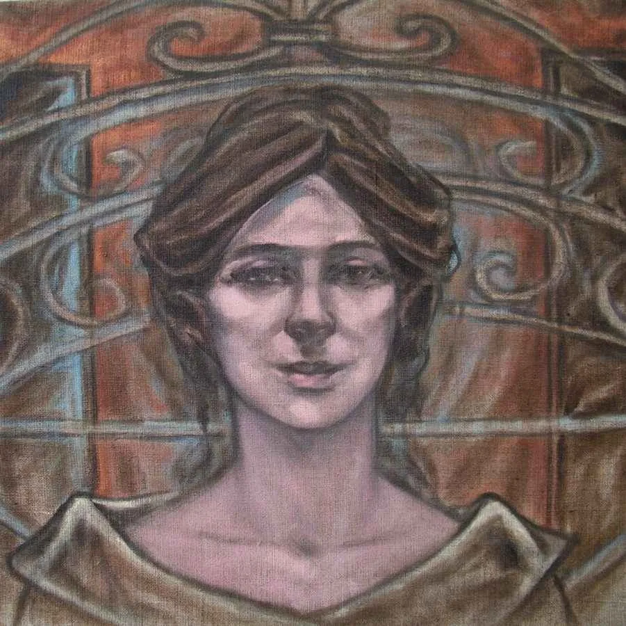 yakınlaştır "Portre" eseri CELALETTİN TANDOĞDU tarafından 2010 yılında 40x40 cm ölçülerinde Tuval üzeri yağlı boya tekniği ile yapılmıştır.