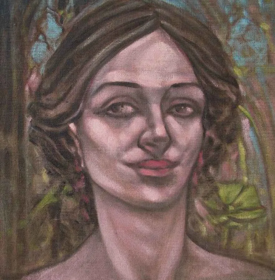yakınlaştır "Portre" eseri CELALETTİN TANDOĞDU tarafından 2010 yılında 40x40 cm ölçülerinde Tuval üzeri yağlı boya tekniği ile yapılmıştır.