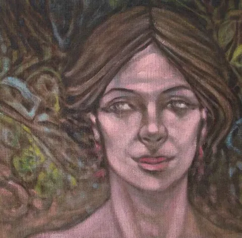 "Portre" eseri CELALETTİN TANDOĞDU tarafından 2010 yılında 40x40 cm ölçülerinde Tuval üzeri yağlı boya tekniği ile yapılmıştır.