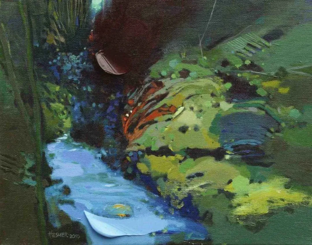 yakınlaştır "Soyutlama" eseri HAKAN ESMER tarafından 2010 yılında 24x30 cm ölçülerinde Tuval üzeri yağlı boya tekniği ile yapılmıştır.