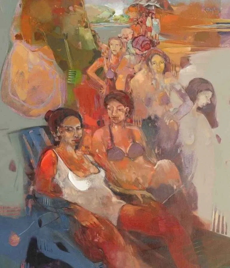 yakınlaştır "Play Beach" eseri HAKAN ESMER tarafından 2010 yılında 116x89 cm ölçülerinde Tuval üzeri yağlı boya tekniği ile yapılmıştır.