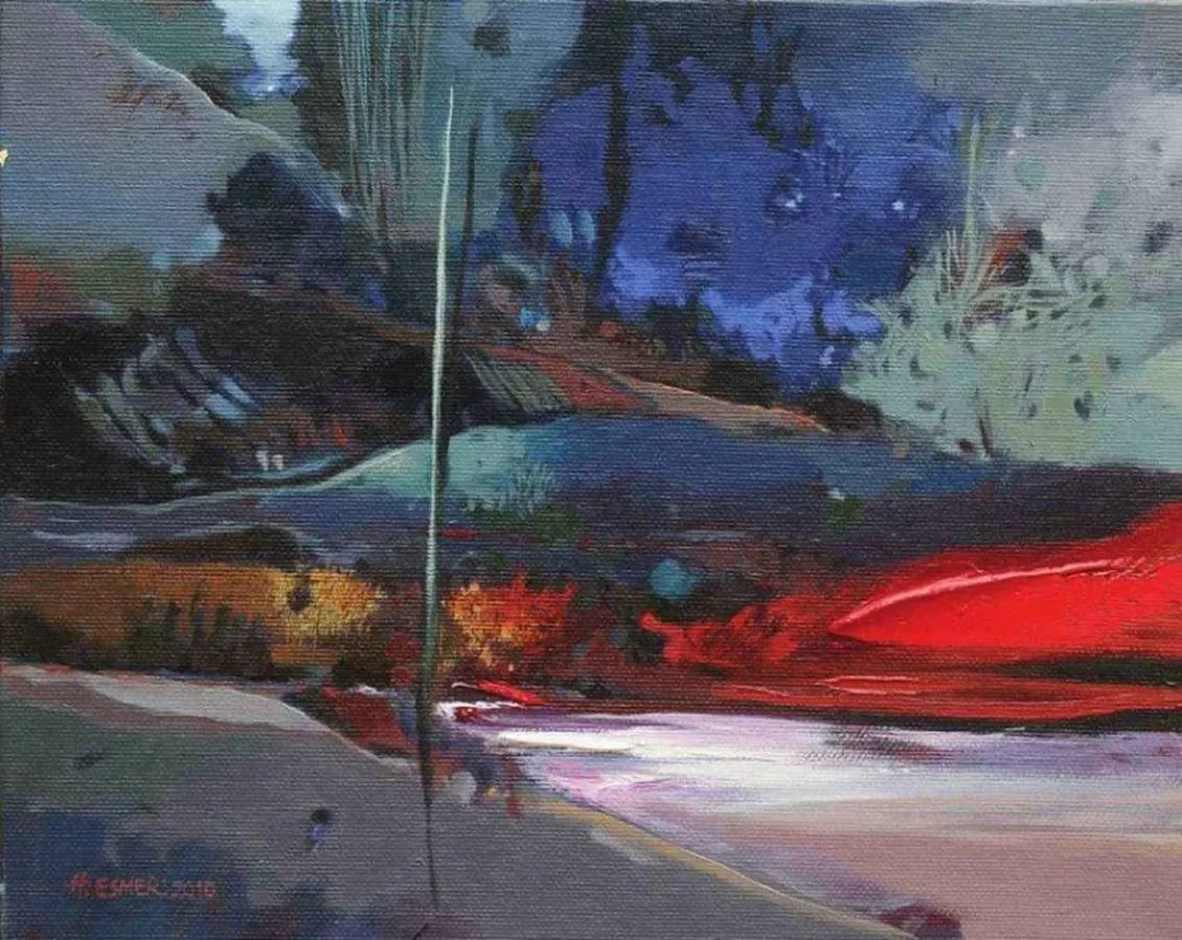 yakınlaştır "Soyutlama" eseri HAKAN ESMER tarafından 2010 yılında 24x30 cm ölçülerinde Tuval üzeri yağlı boya tekniği ile yapılmıştır.