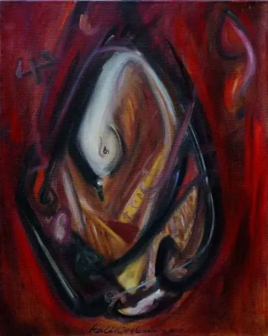 "isimsiz" eseri HALİL COŞKUN tarafından 2010 yılında 50x40 cm ölçülerinde Tuval üzeri yağlı boya tekniği ile yapılmıştır.