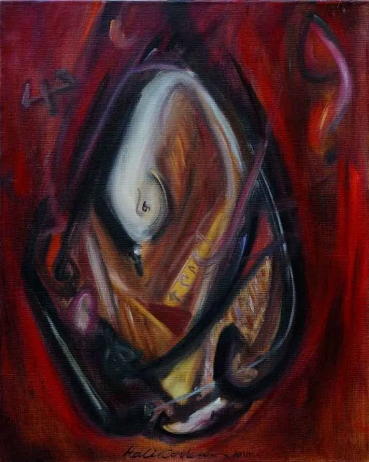 "isimsiz" eseri HALİL COŞKUN tarafından 2010 yılında 50x40 cm ölçülerinde Tuval üzeri yağlı boya tekniği ile yapılmıştır.