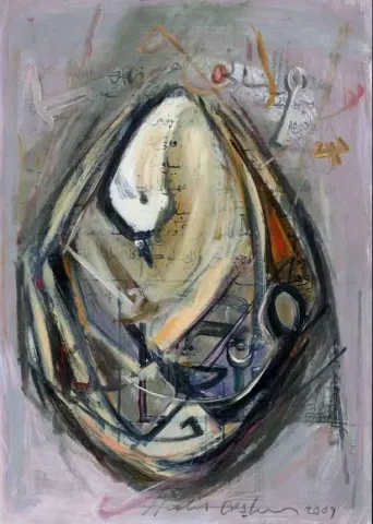 HALİL COŞKUN — “isimsiz”, 2010 "isimsiz" eseri HALİL COŞKUN tarafından 2010 yılında 40x28 cm ölçülerinde Tuval üzeri yağlı boya tekniği ile yapılmıştır.