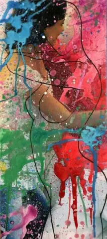 MEHMET DEDE — “isimsiz”, 2007 "isimsiz" eseri MEHMET DEDE tarafından 2007 yılında 70x35 cm ölçülerinde Tuval üzeri karışık teknik tekniği ile yapılmıştır.
