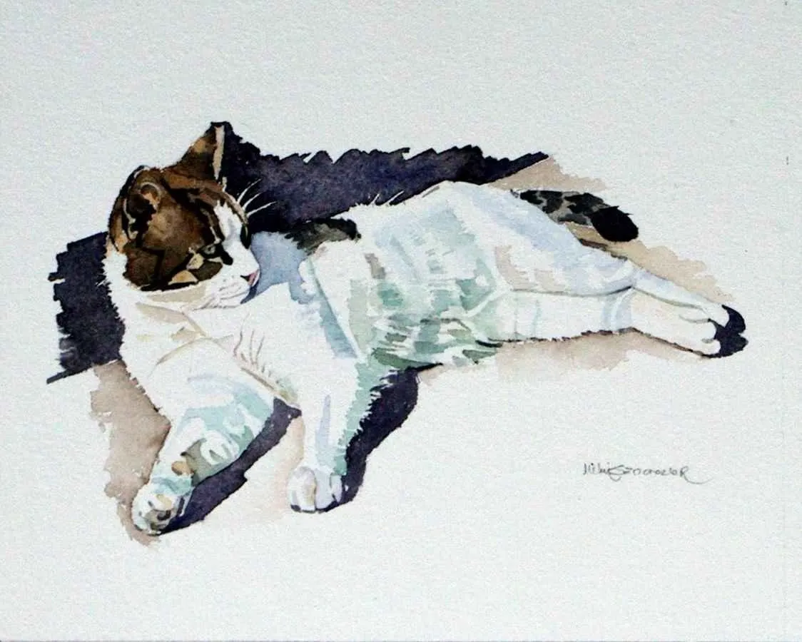 "isimsiz" eseri METİN SÖNMEZLER tarafından 2010 yılında 18x25 cm ölçülerinde Kağıt üzeri sulu boya tekniği ile yapılmıştır.