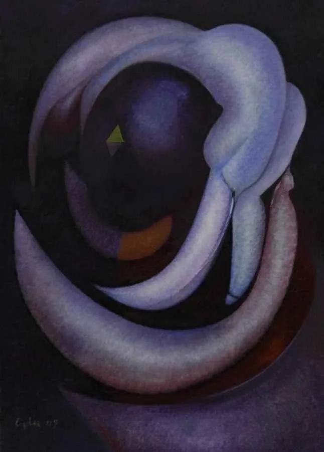 yakınlaştır "Uzaydan" eseri NECMETTİN ÖZLÜ tarafından 2009 yılında 60x43 cm ölçülerinde Tuval üzeri yağlı boya tekniği ile yapılmıştır.