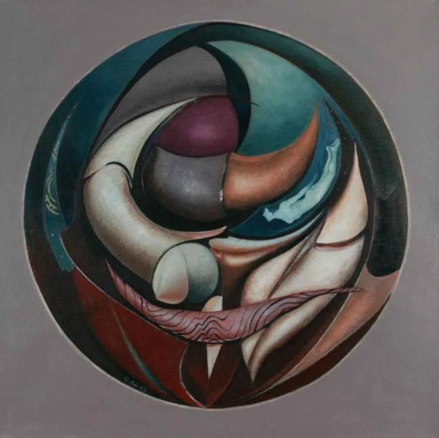 yakınlaştır "Büyülü Dalış" eseri NECMETTİN ÖZLÜ tarafından 2009 yılında 100x100 cm ölçülerinde Tuval üzeri yağlı boya tekniği ile yapılmıştır.