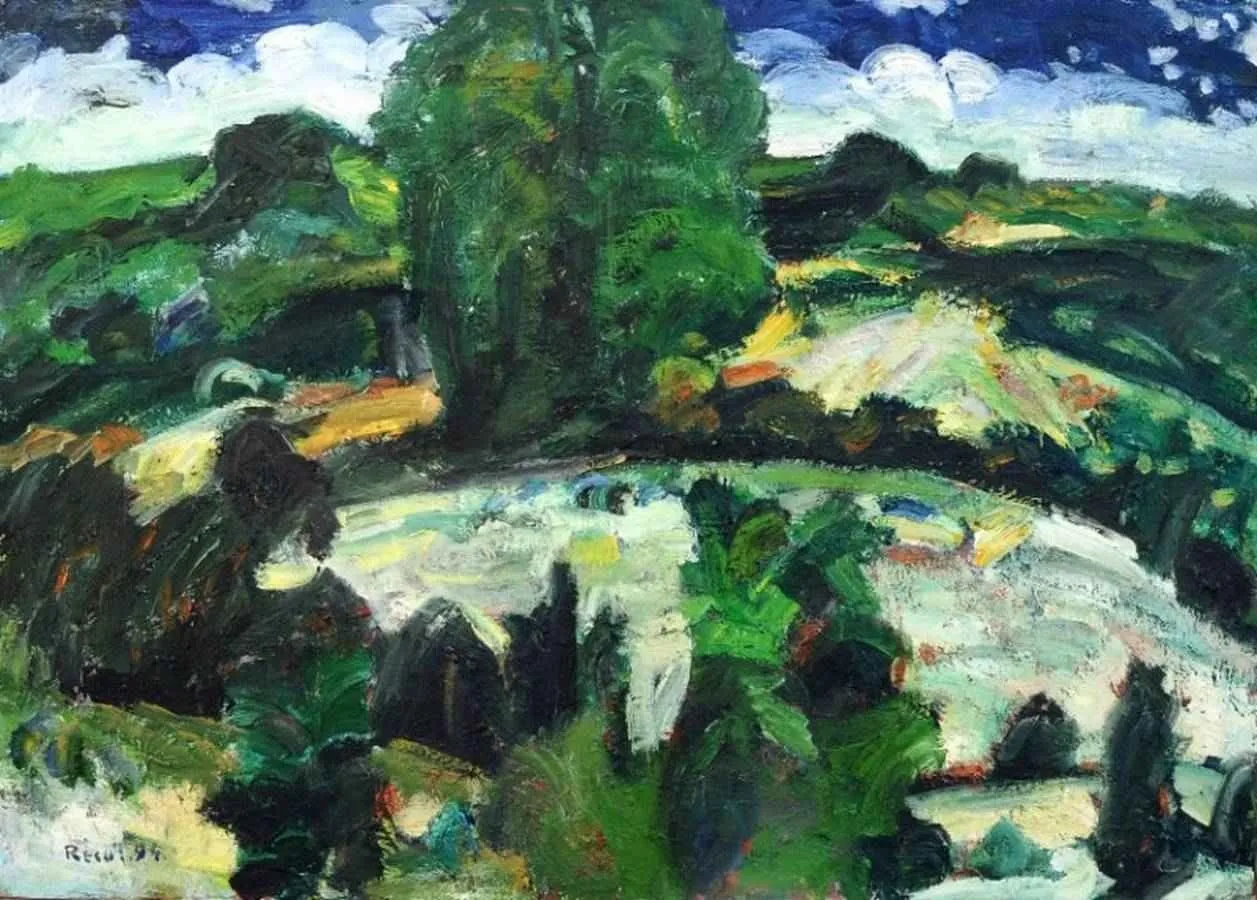 "isimsiz" eseri RESUL AYTEMÜR tarafından 1994 yılında 96x134 cm ölçülerinde Tuval üzeri yağlı boya tekniği ile yapılmıştır.