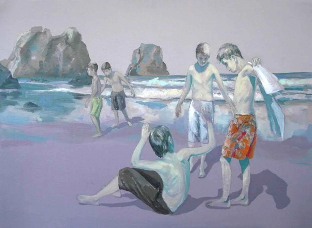 "isimsiz" eseri SERKAN ŞEN tarafından 2009 yılında 80x110 cm ölçülerinde Tuval üzeri yağlı boya tekniği ile yapılmıştır.