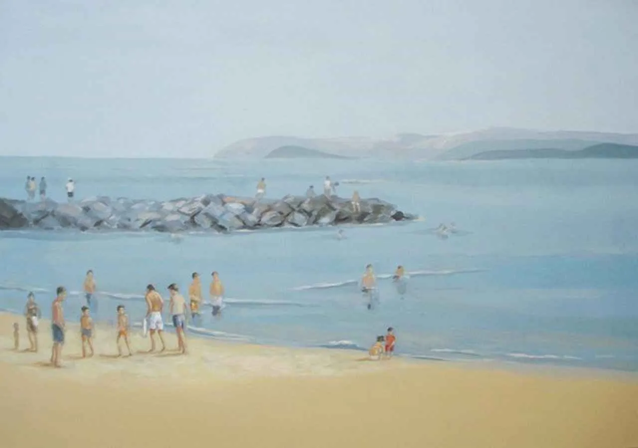"isimsiz" eseri SERKAN ŞEN tarafından 2009 yılında 70x100 cm ölçülerinde Tuval üzeri yağlı boya tekniği ile yapılmıştır.