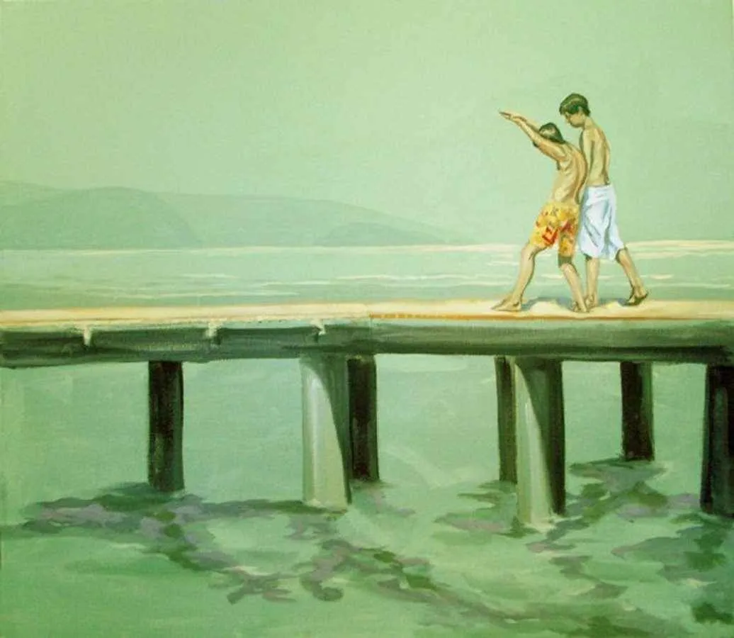 SERKAN ŞEN — “isimsiz”, 2009 "isimsiz" eseri SERKAN ŞEN tarafından 2009 yılında 70x80 cm ölçülerinde Tuval üzeri yağlı boya tekniği ile yapılmıştır.