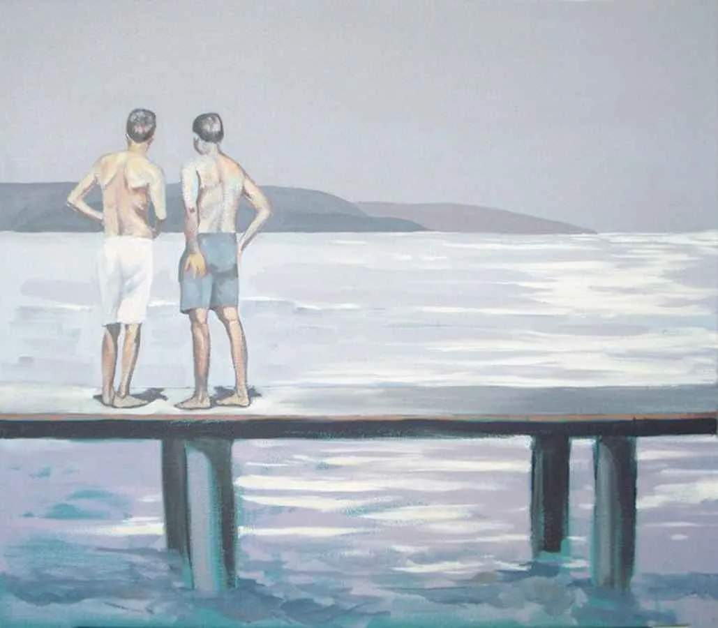 yakınlaştır "isimsiz" eseri SERKAN ŞEN tarafından 2009 yılında 70x80 cm ölçülerinde Tuval üzeri yağlı boya tekniği ile yapılmıştır.