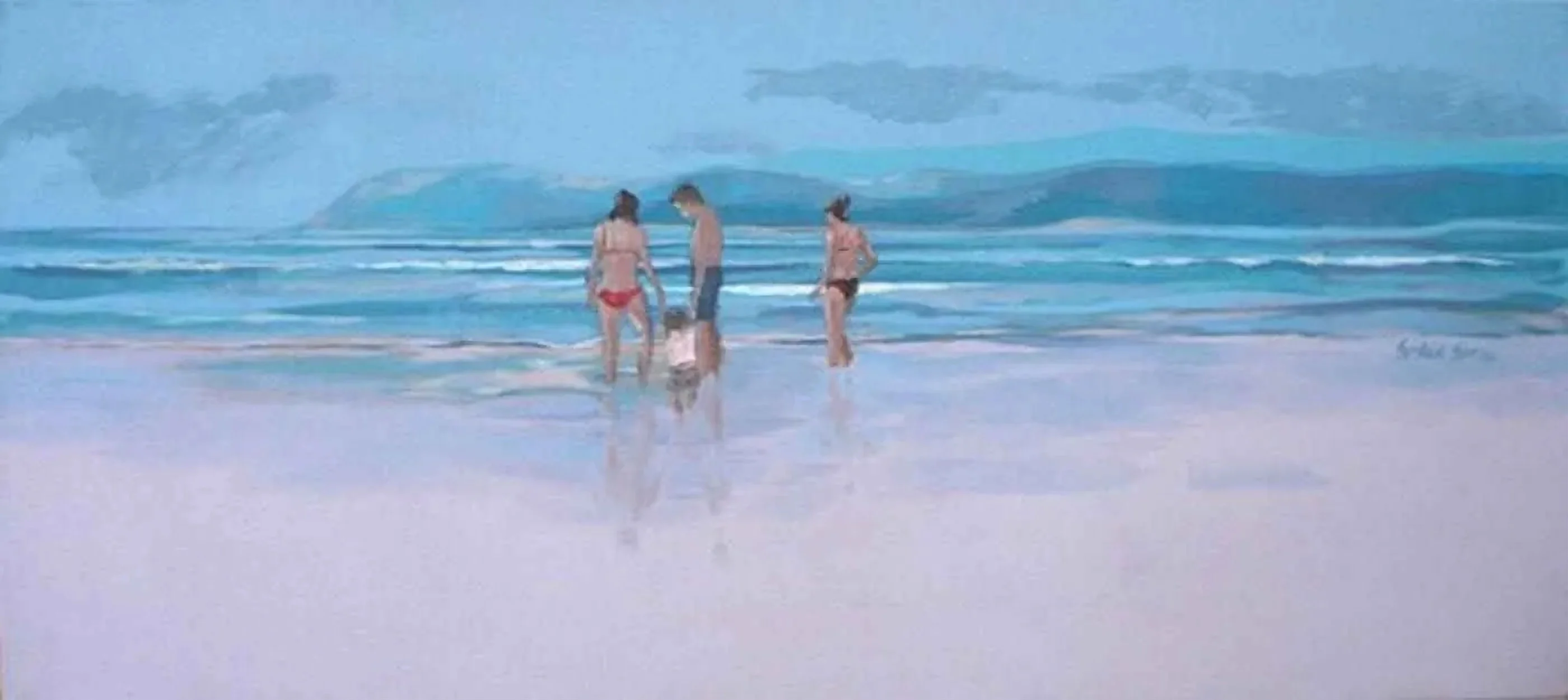 "isimsiz" eseri SERKAN ŞEN tarafından 2009 yılında 40x90 cm ölçülerinde Tuval üzeri yağlı boya tekniği ile yapılmıştır.