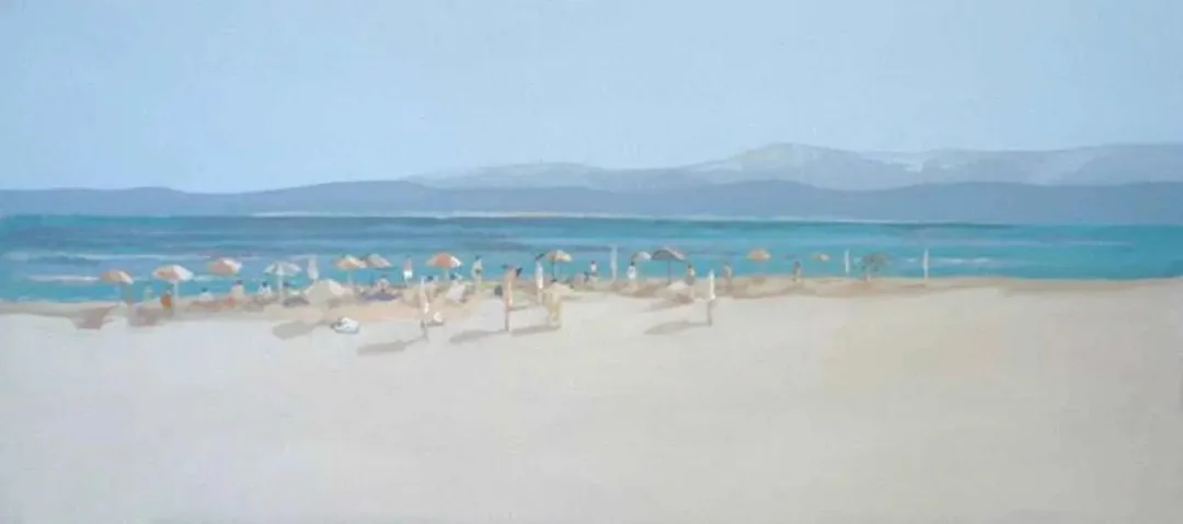 "Peyzaj" eseri SERKAN ŞEN tarafından 2009 yılında 40x90 cm ölçülerinde Tuval üzeri yağlı boya tekniği ile yapılmıştır.