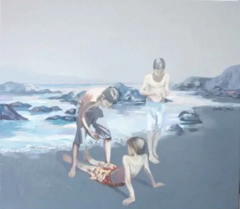 SERKAN ŞEN — “isimsiz”, 2009 "isimsiz" eseri SERKAN ŞEN tarafından 2009 yılında 70x80 cm ölçülerinde Tuval üzeri yağlı boya tekniği ile yapılmıştır.
