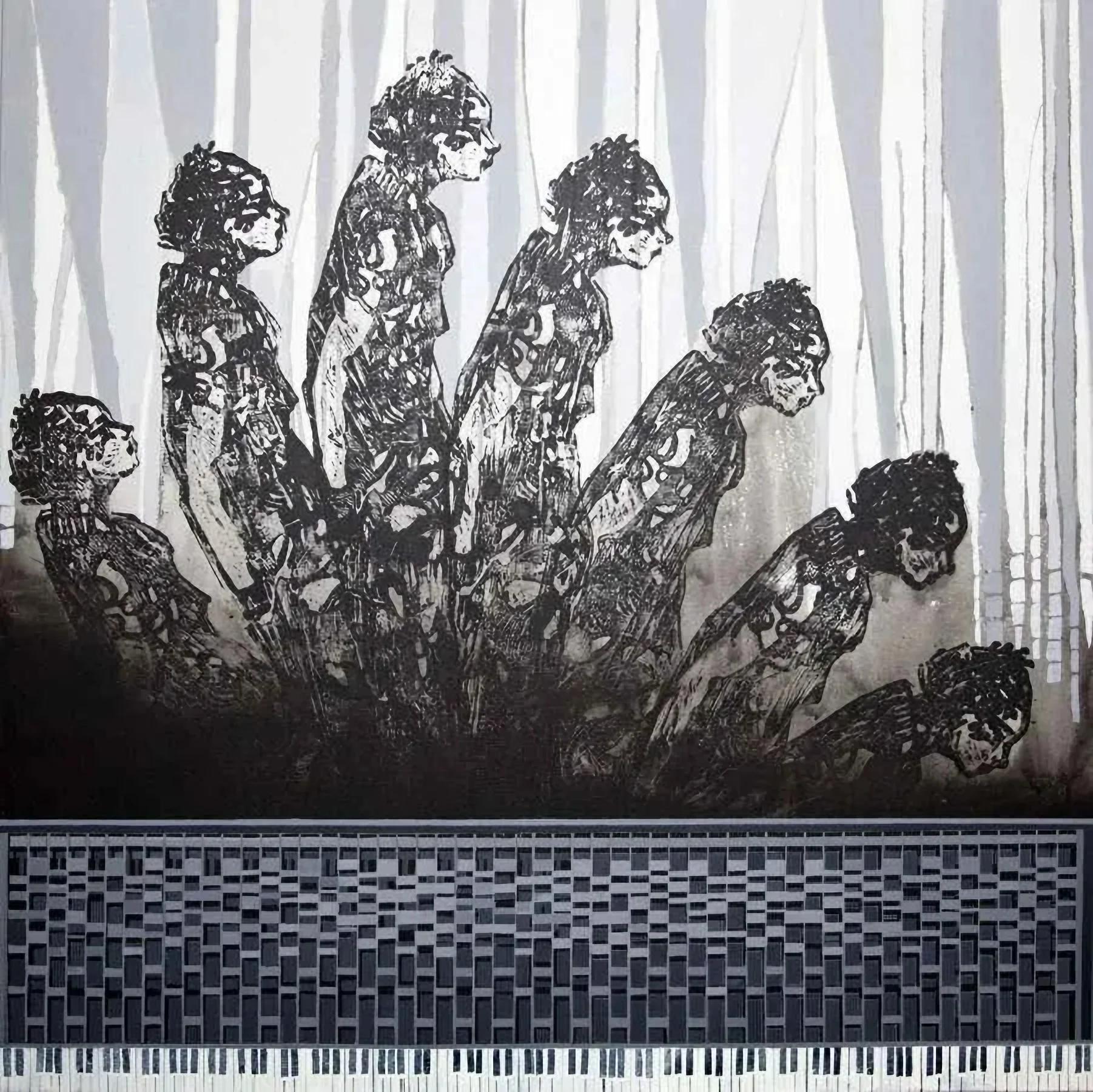 "Hades Serisinden" eseri SEYDİ MURAT KOÇ tarafından 2010 yılında 100x100 cm ölçülerinde Tuval üzeri karışık teknik tekniği ile yapılmıştır.