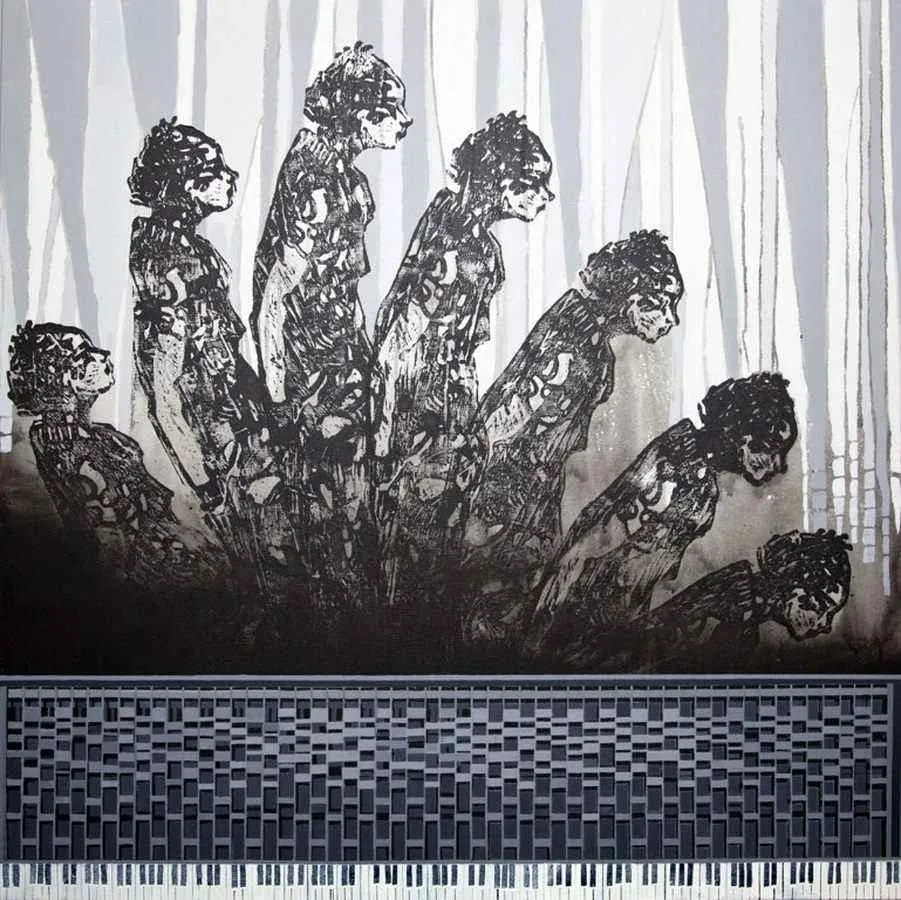 yakınlaştır "Hades Serisinden" eseri SEYDİ MURAT KOÇ tarafından 2010 yılında 100x100 cm ölçülerinde Tuval üzeri karışık teknik tekniği ile yapılmıştır.