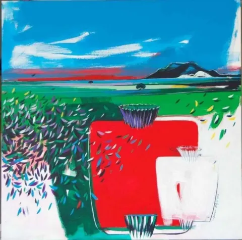 "isimsiz" eseri TAMER BİLGİÇ tarafından 2010 yılında 70x70 cm ölçülerinde Tuval üzeri akrilik boya tekniği ile yapılmıştır.