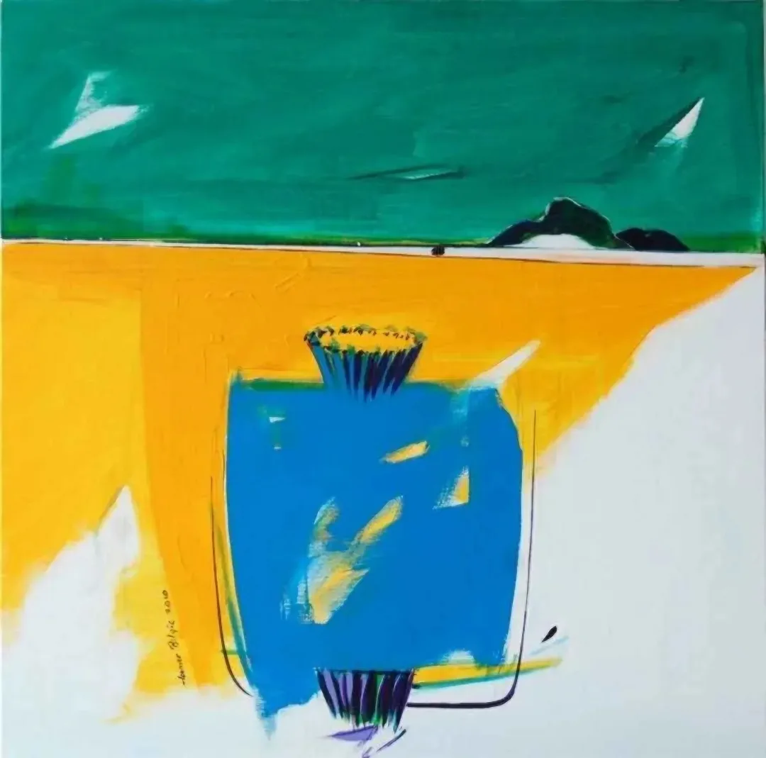"isimsiz" eseri TAMER BİLGİÇ tarafından 2010 yılında 70x70 cm ölçülerinde Tuval üzeri akrilik boya tekniği ile yapılmıştır.