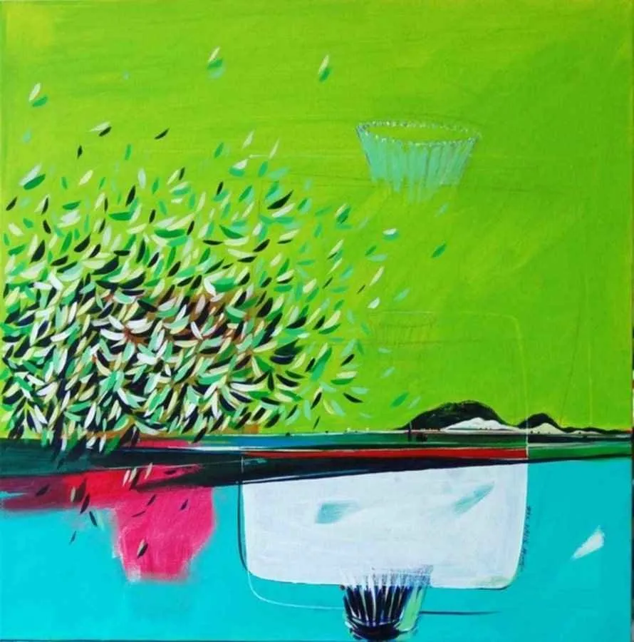 yakınlaştır "isimsiz" eseri TAMER BİLGİÇ tarafından 2010 yılında 70x70 cm ölçülerinde Tuval üzeri akrilik boya tekniği ile yapılmıştır.