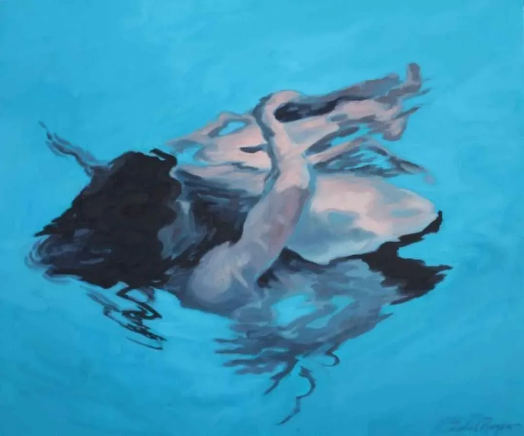 yakınlaştır "Çözünme" eseri ZUHAL BAYSAR tarafından 2010 yılında 50x60 cm ölçülerinde Tuval üzeri yağlı boya tekniği ile yapılmıştır.