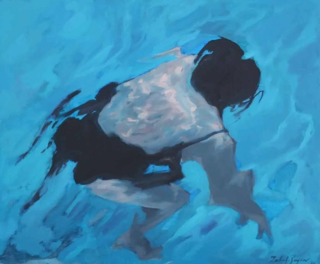 "Yükseliş" eseri ZUHAL BAYSAR tarafından 2010 yılında 50x60 cm ölçülerinde Tuval üzeri yağlı boya tekniği ile yapılmıştır.