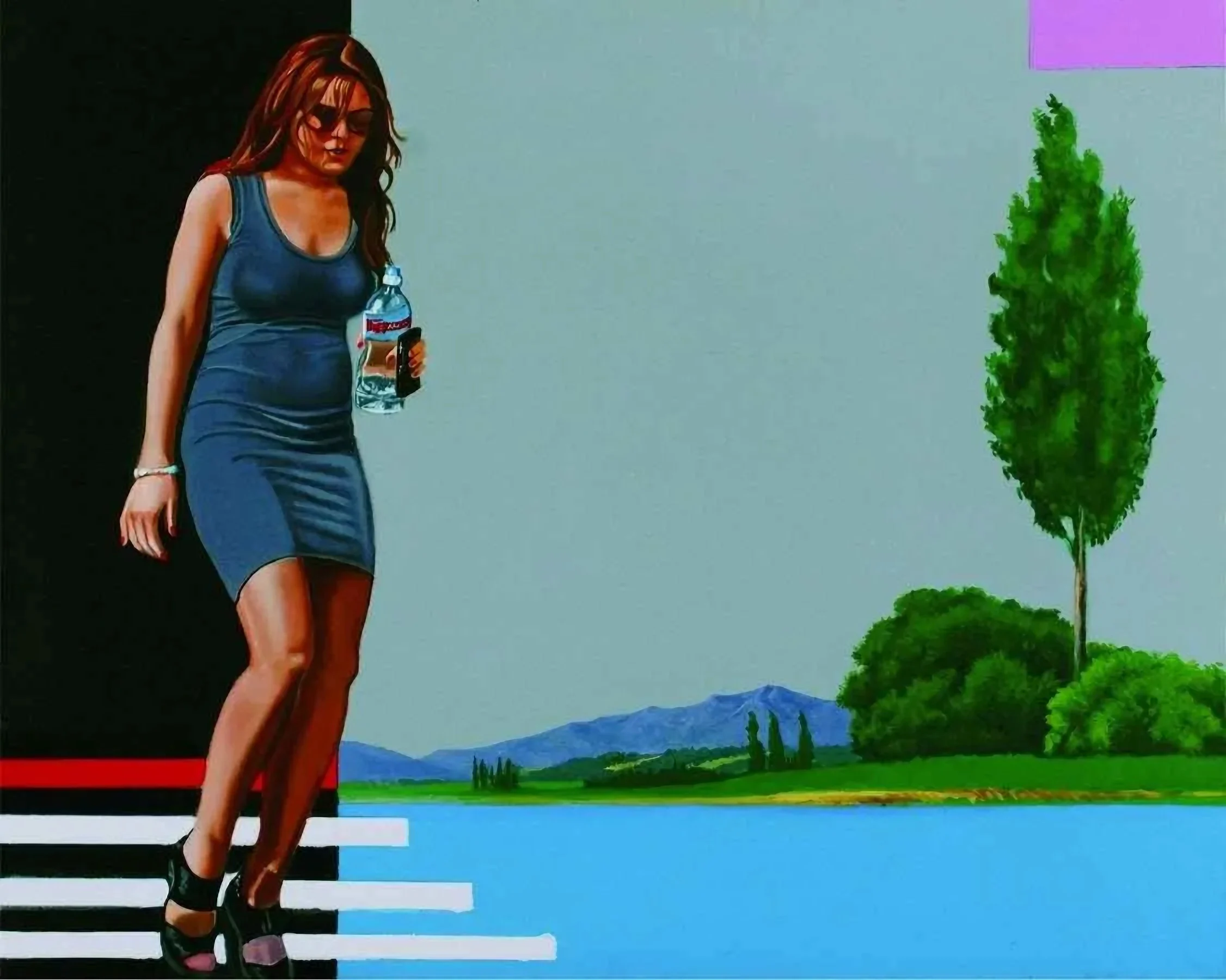 "isimsiz" eseri ADNAN YALIM tarafından 2009 yılında 120x150 cm ölçülerinde Tuval üzeri akrilik boya tekniği ile yapılmıştır.