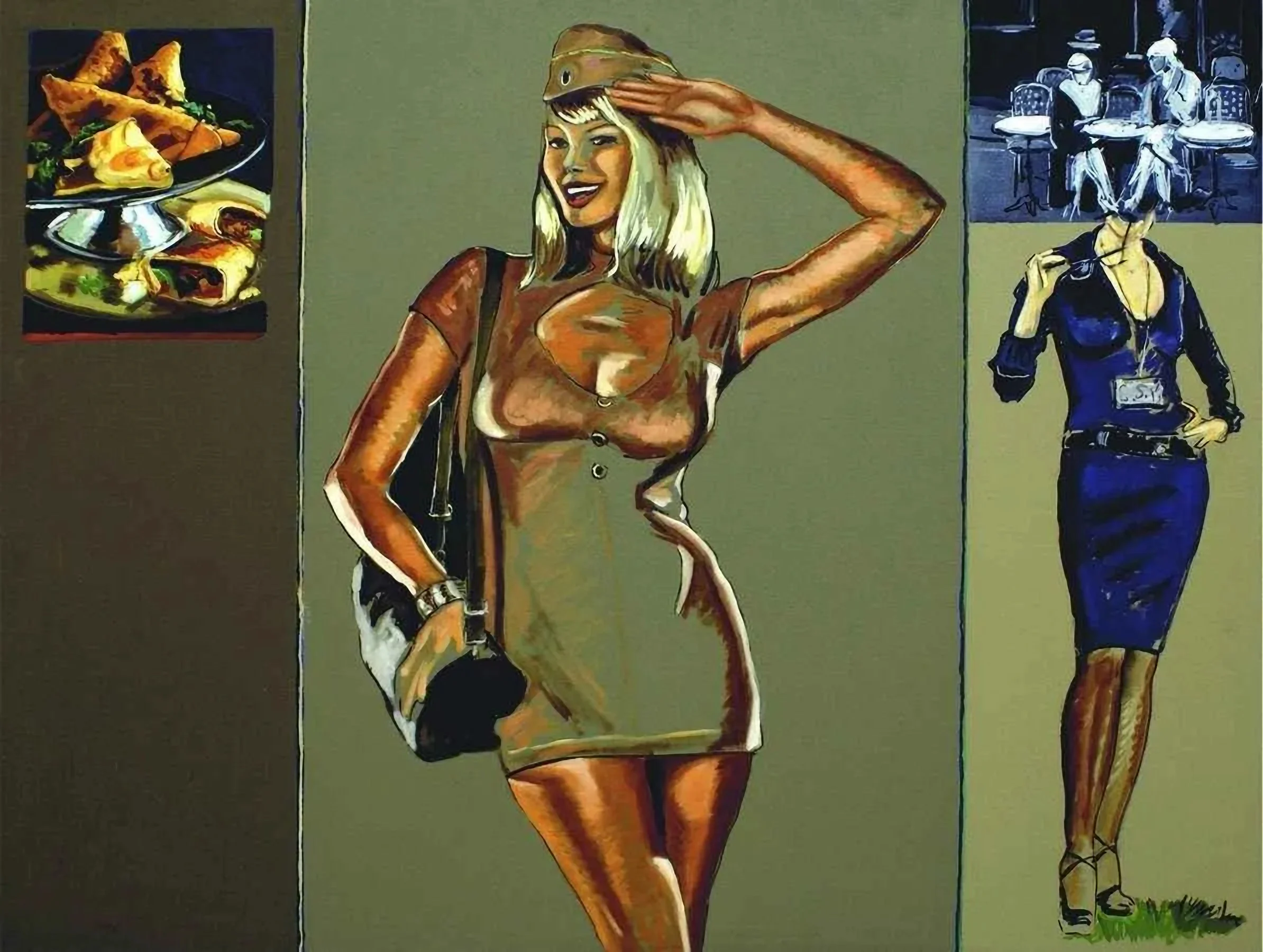 "isimsiz" eseri ADNAN YALIM tarafından 2007 yılında 100x130 cm ölçülerinde Tuval üzeri akrilik boya tekniği ile yapılmıştır.