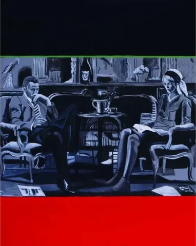 ADNAN YALIM — “isimsiz”, 2009 "isimsiz" eseri ADNAN YALIM tarafından 2009 yılında 150x120 cm ölçülerinde Tuval üzeri akrilik boya tekniği ile yapılmıştır.