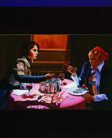 ADNAN YALIM — “isimsiz”, 2008 "isimsiz" eseri ADNAN YALIM tarafından 2008 yılında 150x120 cm ölçülerinde Tuval üzeri akrilik boya tekniği ile yapılmıştır.