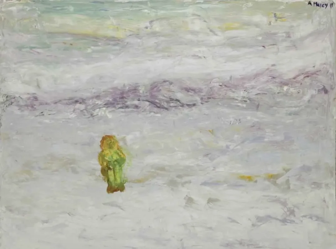 "Bir zamanlar Dağcıydı" eseri AHMET MEREY tarafından 2011 yılında 150x200 cm ölçülerinde Tuval üzeri yağlı boya tekniği ile yapılmıştır.