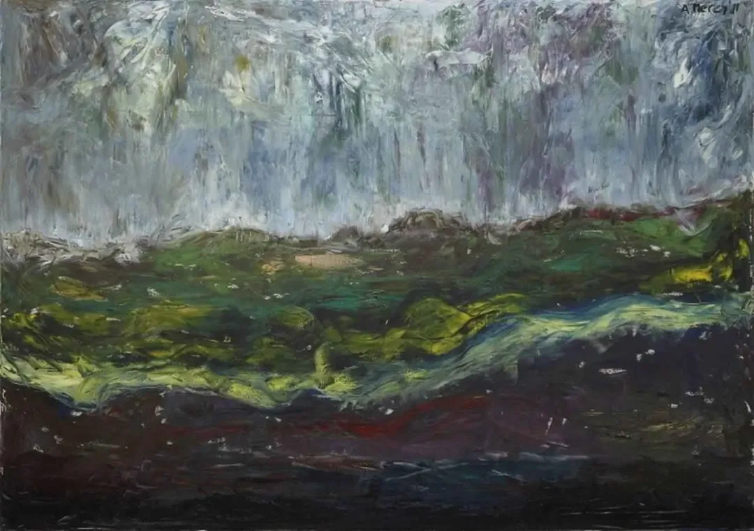 yakınlaştır "Buz Duvarı" eseri AHMET MEREY tarafından 2011 yılında 170x240 cm ölçülerinde Tuval üzeri yağlı boya tekniği ile yapılmıştır.