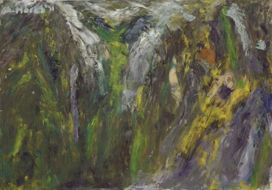 "Dağda Gece" eseri AHMET MEREY tarafından 2011 yılında 130x180 cm ölçülerinde Tuval üzeri yağlı boya tekniği ile yapılmıştır.