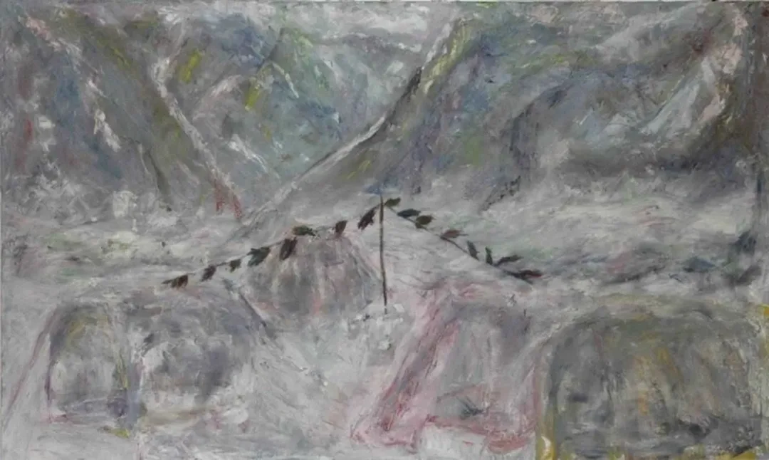 yakınlaştır "Dar Patika" eseri AHMET MEREY tarafından 2011 yılında 150x200 cm ölçülerinde Tuval üzeri yağlı boya tekniği ile yapılmıştır.