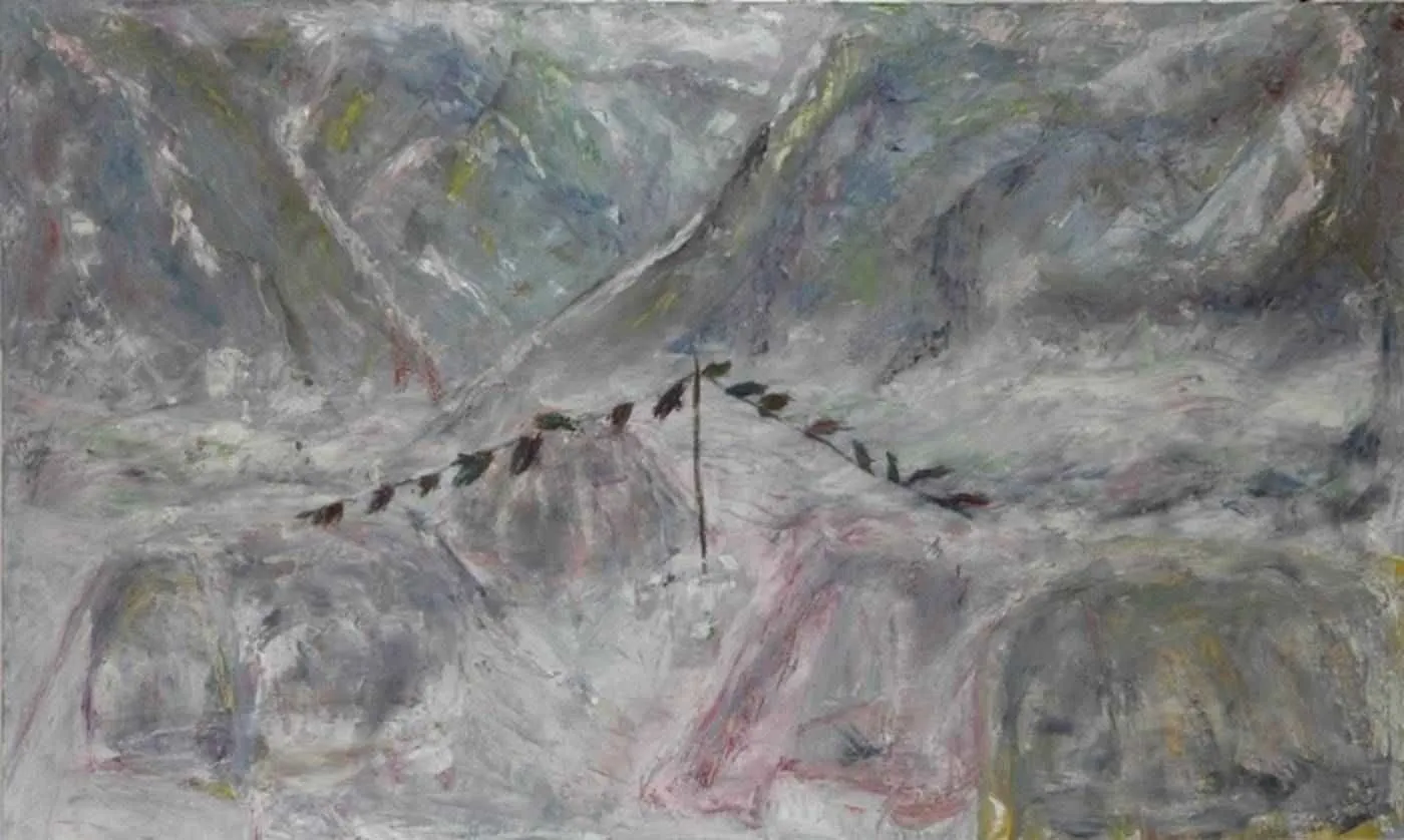"Dar Patika" eseri AHMET MEREY tarafından 2011 yılında 150x200 cm ölçülerinde Tuval üzeri yağlı boya tekniği ile yapılmıştır.