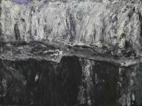 AHMET MEREY — “Herhangi Birşey”, 2011 "Herhangi Birşey" eseri AHMET MEREY tarafından 2011 yılında 70x100 cm ölçülerinde Tuval üzeri yağlı boya tekniği ile yapılmıştır.