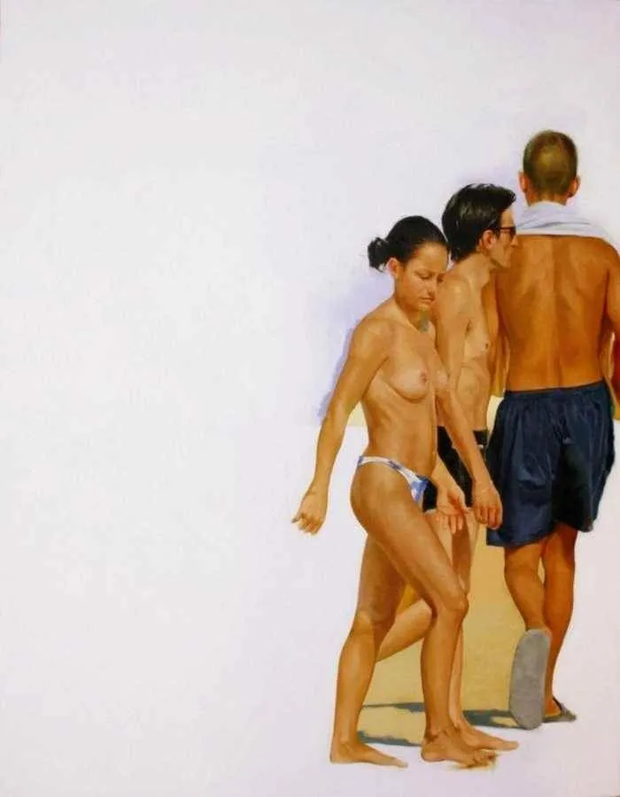 yakınlaştır "gündelik yaşam dizisi 5" eseri ALİ ÖZHAN GÜNEŞ tarafından 2010 yılında 180x140 cm ölçülerinde Tuval üzeri yağlı boya tekniği ile yapılmıştır.