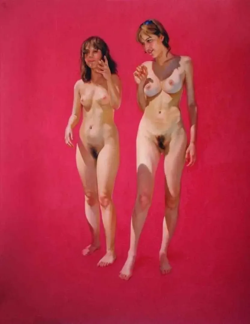 ALİ ÖZHAN GÜNEŞ — “çiftler dizisi 1”, 2010 "çiftler dizisi 1" eseri ALİ ÖZHAN GÜNEŞ tarafından 2010 yılında 220x180 cm ölçülerinde Tuval üzeri yağlı boya tekniği ile yapılmıştır.
