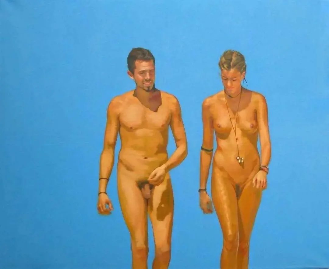 "çiftler dizisi 3" eseri ALİ ÖZHAN GÜNEŞ tarafından 2010 yılında 180x220 cm ölçülerinde Tuval üzeri yağlı boya tekniği ile yapılmıştır.