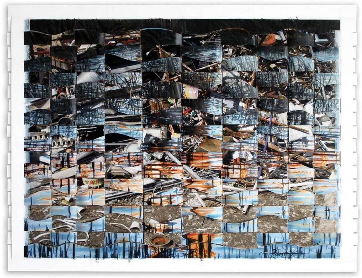"Derinlik sarhoşluğu" eseri ALİ RAŞİT KARAKILIÇ tarafından 2009 yılında 133x172 cm ölçülerinde Karışık teknik tekniği ile yapılmıştır.